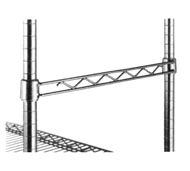 Metro H114B Super Erecta Hanger Rail 14"L Black