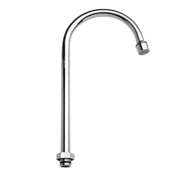 Fisher 3968 Brass Gooseneck Spout Assembly With 6" Swivel Gooseneck Spout 2.2 GPM