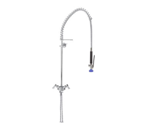 Fisher 21110 Single-Deck Dual Control Valve Pre-Rinse Faucet Assembly