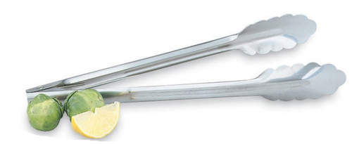 Vollrath 47312 12" Stainless Steel Utility Tongs