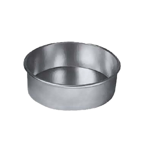 American Metalcraft 3806 6" x 3" Aluminum Cake Pan