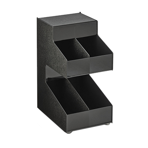 Vollrath CFIFO-2X 2 Tier 4 Bin First In First Out Gravity Fed Condiment Holder