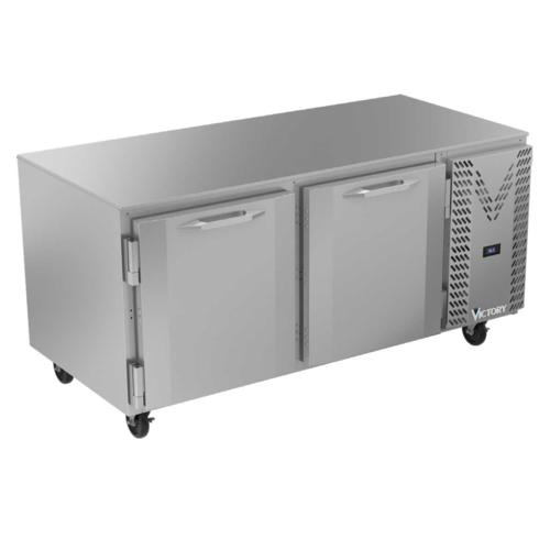 Victory VUR67HC 67.13"WW Stainless & Galvanized Steel Undercounter Refrigerator
