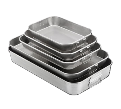 Vollrath 4412 Wear-Ever 4.5 Qt. Aluminum Baking and Roasting Pan With Handles