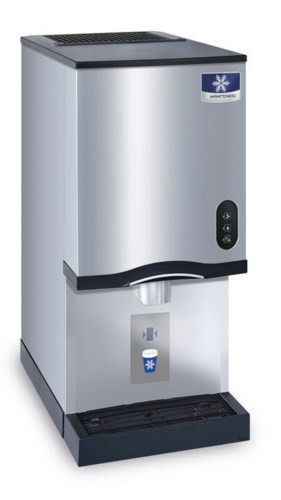 Manitowoc CNP0201A 16.25" W Air Cooled Countertop Nugget Style Touchless Dispensing Ice Maker and Water Dispenser - 115 Volts
