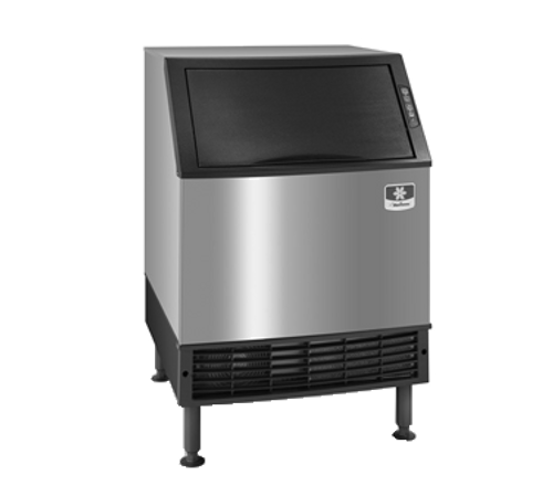Manitowoc UYP0240A 90 Lbs. Bin Air Cooled Half Dice Cube NEO Undercounter Ice Maker - 230 Volts