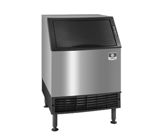Manitowoc UYF0140A 90 Lbs. Bin Air Cooled Half Dice Cube NEO Undercounter Ice Maker - 115 Volts