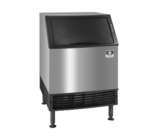 Manitowoc UYF0240A 90 Lbs. Bin Air Cooled Half Dice Cube NEO Undercounter Ice Maker - 115 Volts