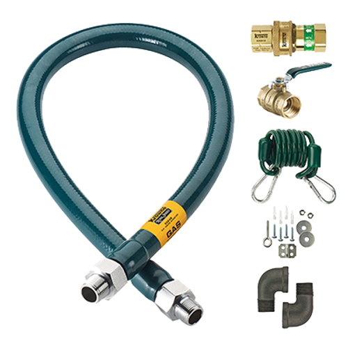 Krowne M7548K Gas Connector Hose Kit / Assembly Quick Disconnect