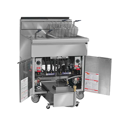 Imperial IFSSP-575-LP Liquid Propane Stainless Steel Fryer - 110,000 BTU