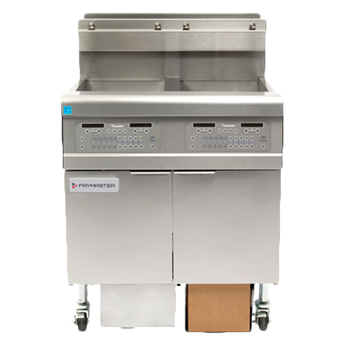 Frymaster FPGL230CA-NG 30 Lbs. Stainless Steel Natural Gas Frymaster OCF30 Fryer Battery - 140,000 BTU