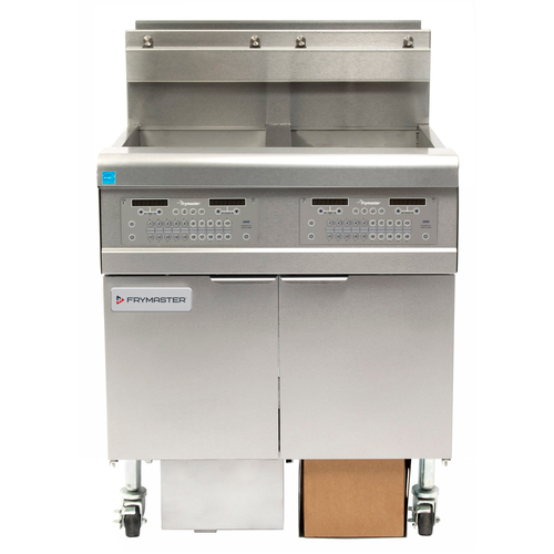 Frymaster FPGL230CA-NG 30 Lbs. Stainless Steel Natural Gas Frymaster OCF30 Fryer Battery - 140,000 BTU