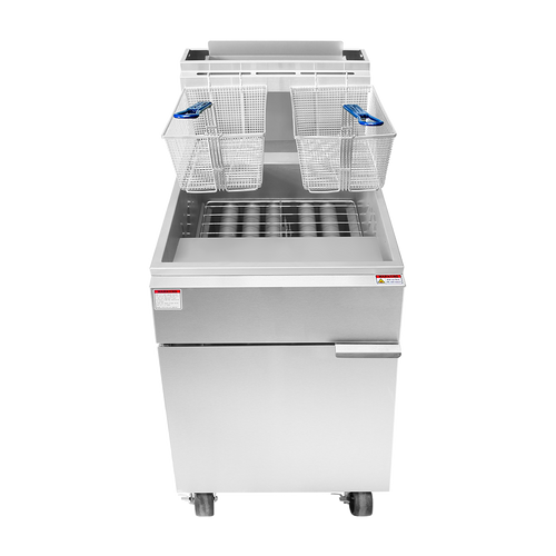 Atosa ATFS-75-LP 75 Lbs. Liquid Propane CookRite Fryer - 150,000 BTU