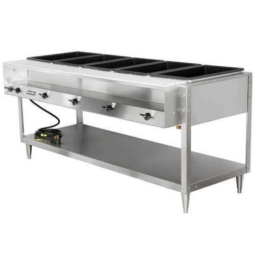 Vollrath 38119 5-Pan Electric ServeWell Hot Food Table - 208-240 Volts