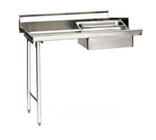 Eagle Group SDTL-84-16/3 84"W X 30"D X 43-1/2"H Overall Soiled Dishtable With Straight Design