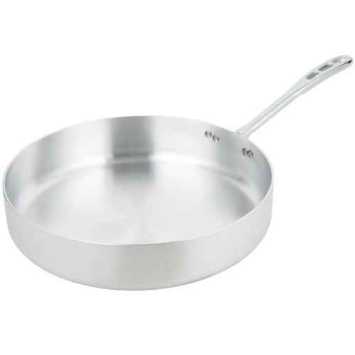 Vollrath 671175 14" 7.5 Qt. Aluminum Saute Pan