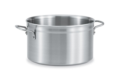 Vollrath 77780 4.50 Qt. Aluminum or Stainless Steel Tribute 3-ply Sauce Pot