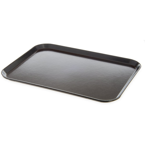 Dinex DX1089M44 15" X 20" Flat Graphite Grey Tray