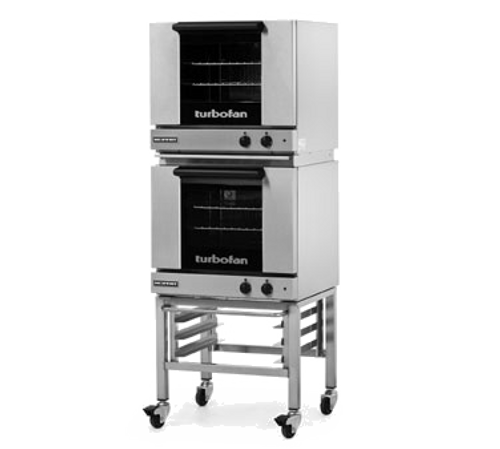 Moffat E23M3 Doublestack casters Turbofan Double Stacked Electric Convection Oven (2 each E23M3 +1 each DSK22/23C)