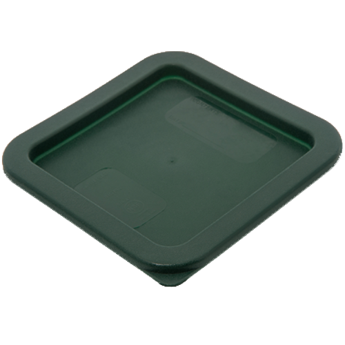 Carlisle 1197008 Square Polyethylene Green Food Storage Container Lid