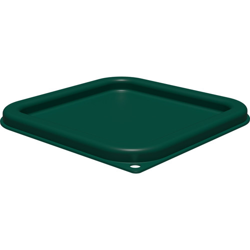 Carlisle 1197008 Square Polyethylene Green Food Storage Container Lid