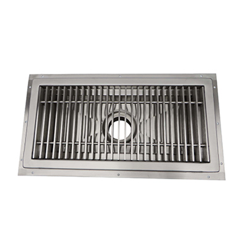 NBR Equipment FT-G1836, 36"W x 18"D, Stainless Steel, Floor Trough