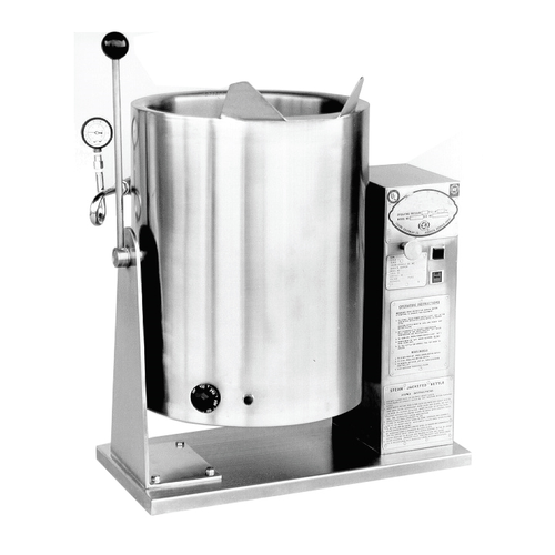 AccuTemp ALTEH-5-E 5 Gal. Stainless Steel Electric Tabletop AccuTemp Edge Series Tilting Kettle - 208 Volts