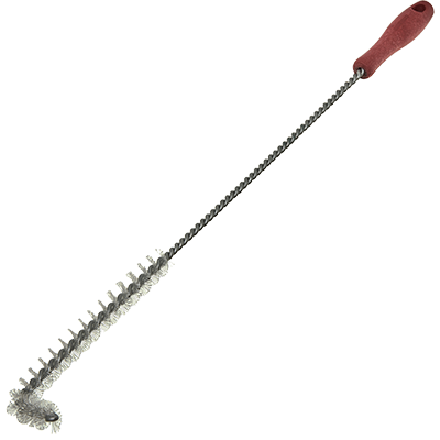 Carlisle 4011105 23"W High-Heat Sparta Fryer Brush With L-Tipped End