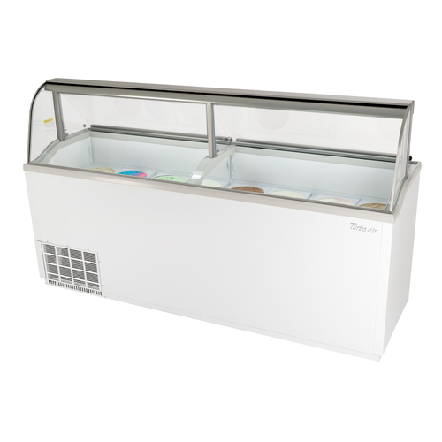 Turbo Air TIDC-91W-N 89"W Ice Cream Dipping Cabinet