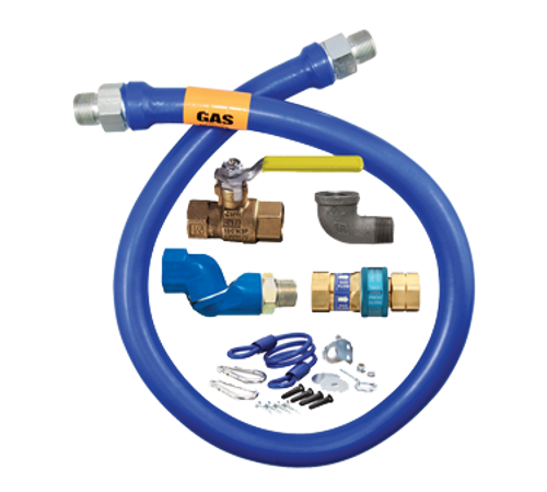 Dormont 1675KITS36 36" Stainless Steel Moveable Gas Connector Kit