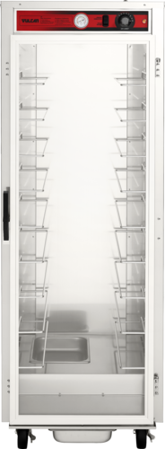 Vulcan VP18-1M3ZN 25.25" W Stainless Steel Non-Insulated Mobile Glass Door Proofing Heated Cabinet - 120 Volts