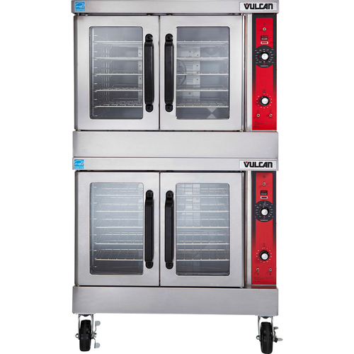 Vulcan VC44ED Electric Double Deck Convection Oven - 208 Volts