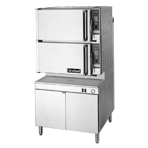 Cleveland 36CGM16300-LP 8 Pan Liquid Propane Steamer - 300,000 BTU