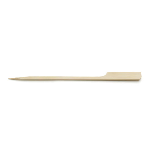 TableCraft Products BAMP45 4-1/2" Bamboo Cash & Carry Paddle Pick - 12 Cases of 100