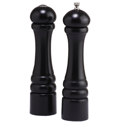 Chef Specialties 10500 10" Chef Professional Series Imperial Salt Shaker/Pepper Mill Set