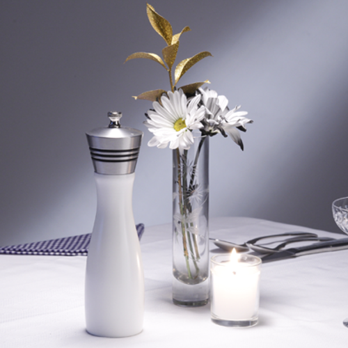 Chef Specialties 08850 8 1/2" High Professional Series Alumina Pepper Mill