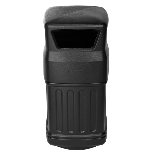 Alpine ALP474-16 16 Gal. Black Outdoor or Indoor Trash Can