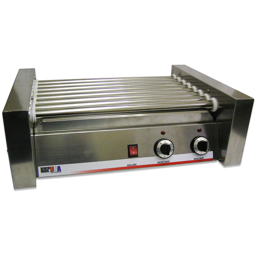 Winco 62020 20 Hot Dog Capacity Benchmark Hot Dog Roller Grill - 120V 800W