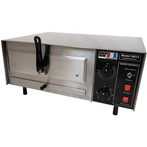Winco 54012 12" Opening Stainless Steel Countertop Pizza / Snack Oven - 120V 1750W