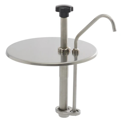Winco 56752 Benchmark Condiment Pump 7 Qt. Inset Pan Stainless Steel
