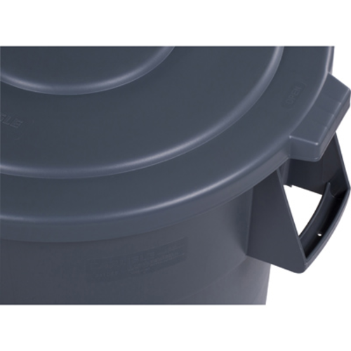 Carlisle 34105623 55 Gallon Gray Flat Bronco Waste Container Lid