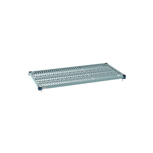 Metro MQ2448G 24" x 48" MetroMax Q Plastic Industrial Shelf with Grid Mat