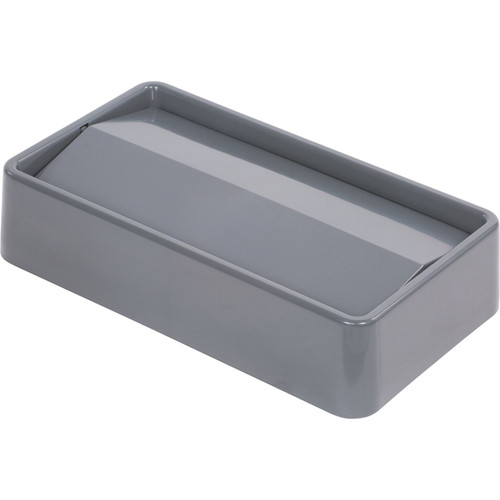 Carlisle 34202423 Gray Rectangular Trimline Swing Top Lid
