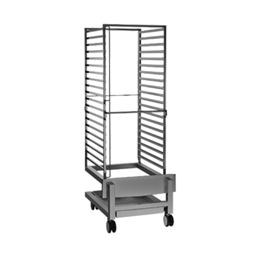 Alto-Shaam 5026385 Stainless Steel Single Roll-In Pan Cart