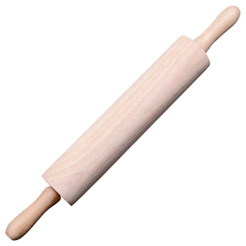 Winco WRP-13 13" Wood Rolling Pin
