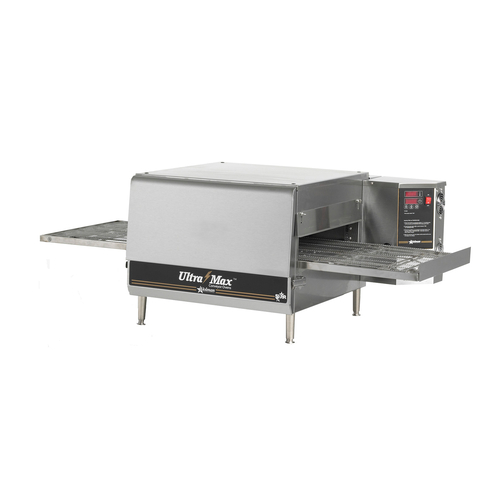 Star UM1850AT Stainless Steel Single Deck Countertop Electric Ultra-Max Impingement Conveyor Oven - 208 Volts