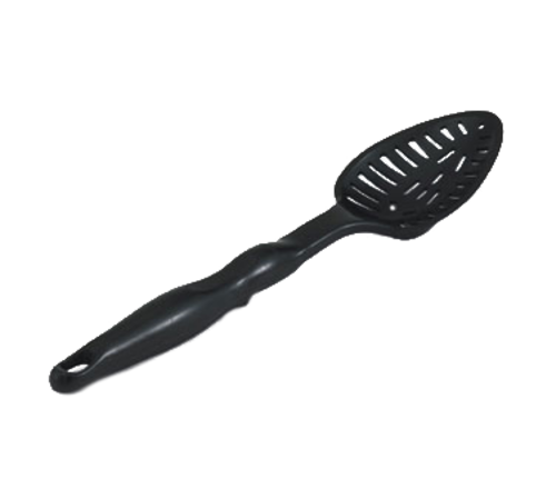 Vollrath 5284320 13 1/4" Black Nylon Slotted Spoon