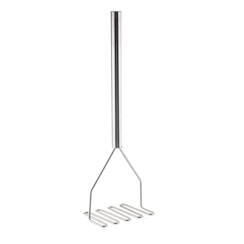 TableCraft Products 7424 24" Square Face Stainless Steel Potato Masher