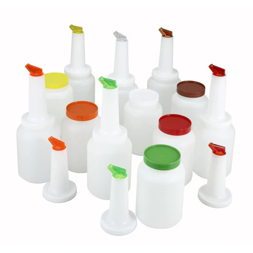 Winco PPB-1MX 1 Qt. Complete Set Liquor & Juice Multi Pour
