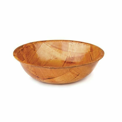 TableCraft Products 205 8 Oz. Mahogany Woven Wood Salad Bowl